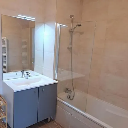 Iconic 343 , Superbe T2 Climatise, Wifi, Parking, Terrasse 18m2 * 阿格德