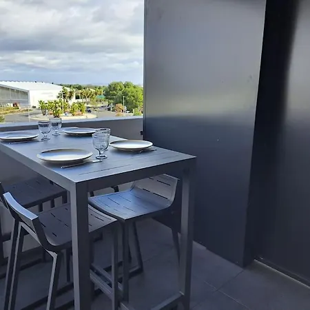 公寓 Iconic 343 , Superbe T2 Climatise, Wifi, Parking, Terrasse 18m2